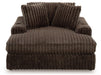 Midnight-Madness Oversized Chaise - Dayton Discount Furniture