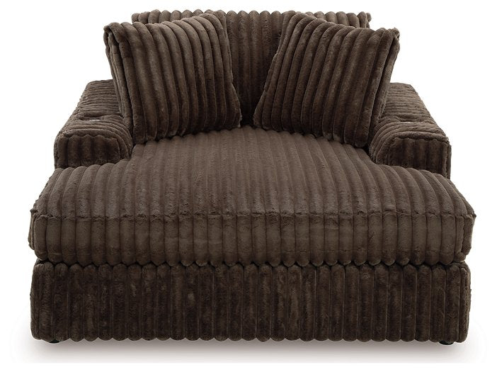 Midnight-Madness Oversized Chaise - Dayton Discount Furniture