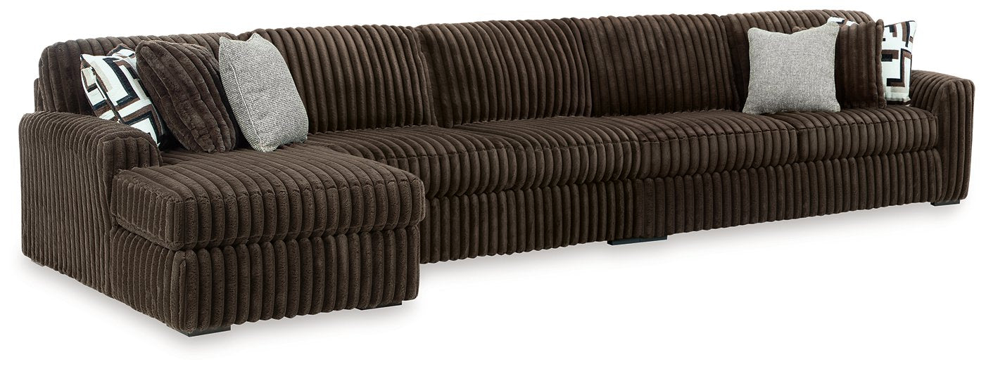 Midnight-Madness Sectional with Chaise - Dayton Discount Furniture