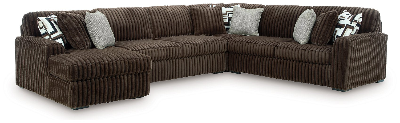 Midnight-Madness Sectional with Chaise - Dayton Discount Furniture