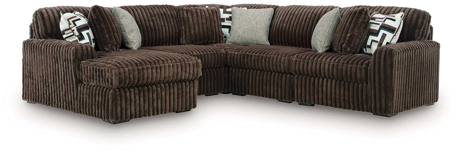 Midnight-Madness Sectional with Chaise - Dayton Discount Furniture
