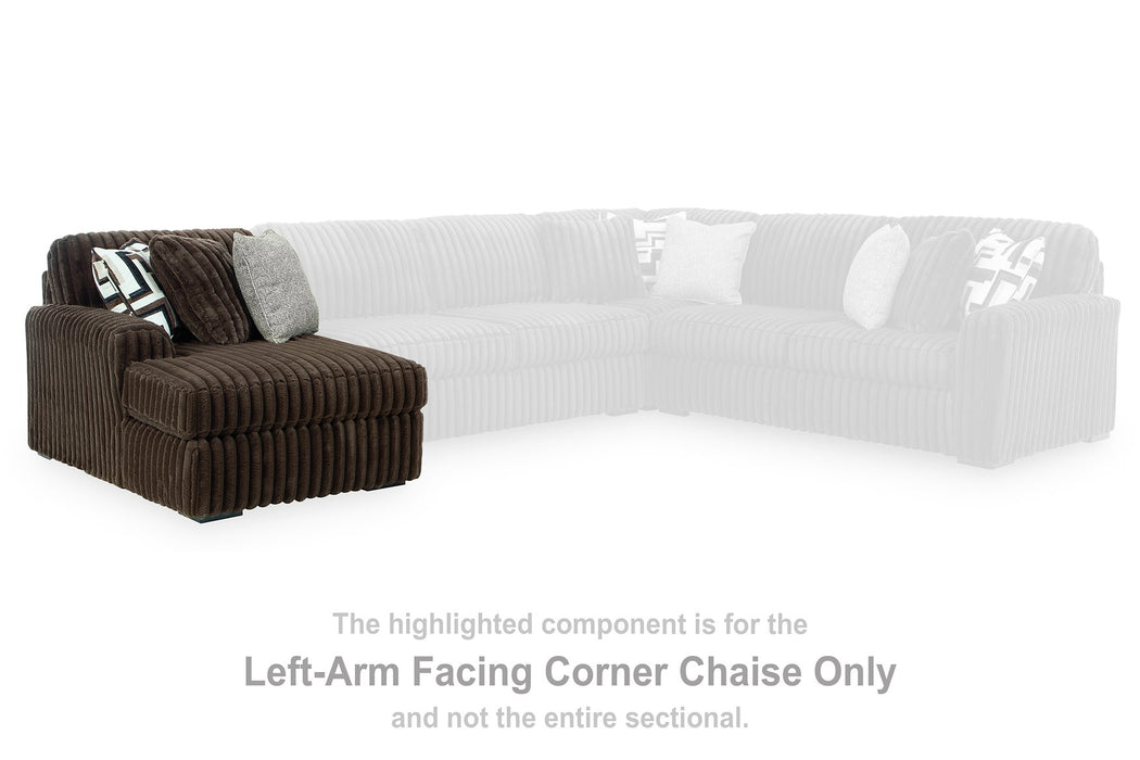 Midnight-Madness Sectional with Chaise - Dayton Discount Furniture