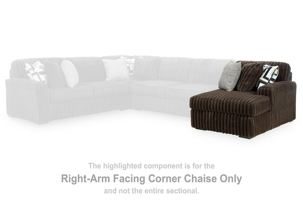 Midnight-Madness Sectional with Chaise - Dayton Discount Furniture