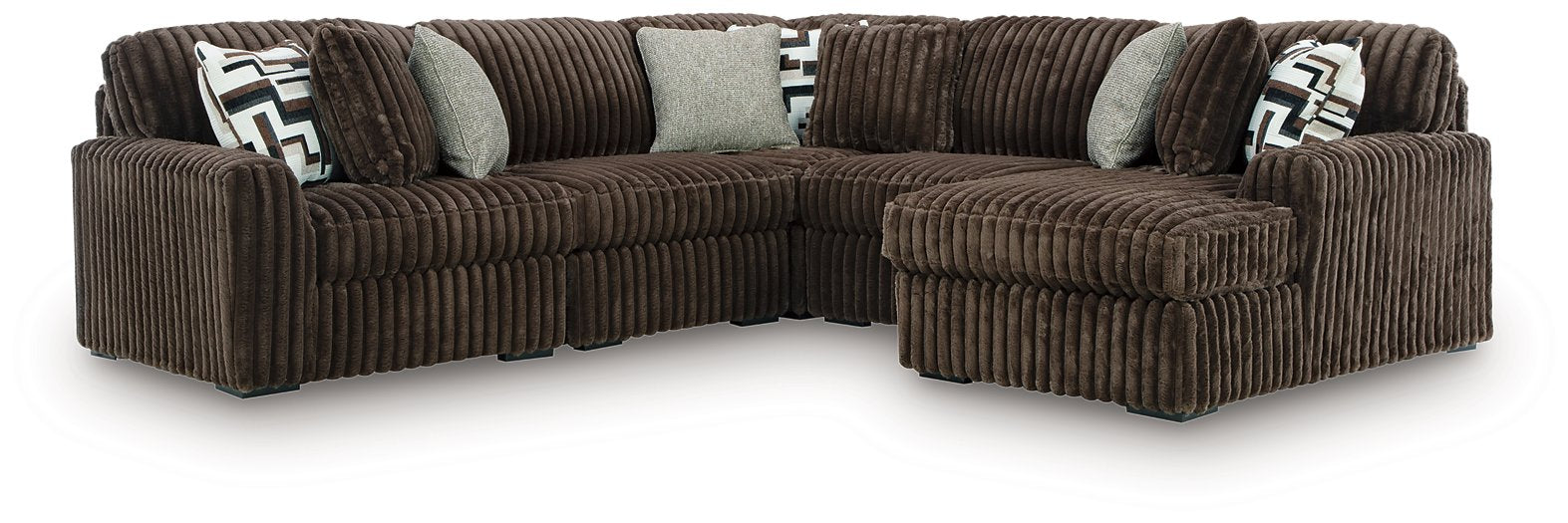 Midnight-Madness Sectional with Chaise - Dayton Discount Furniture