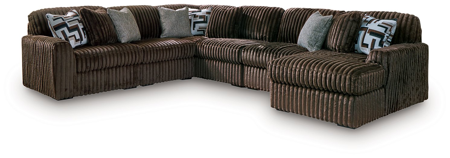 Midnight-Madness Sectional with Chaise - Dayton Discount Furniture