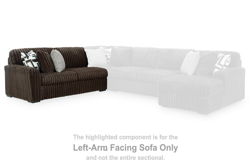 Midnight-Madness Sectional with Chaise - Dayton Discount Furniture