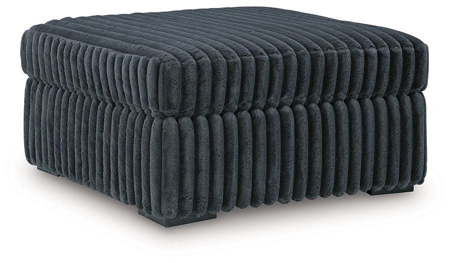 Midnight-Madness Oversized Accent Ottoman - Dayton Discount Furniture
