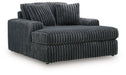 Midnight-Madness Oversized Chaise - Dayton Discount Furniture