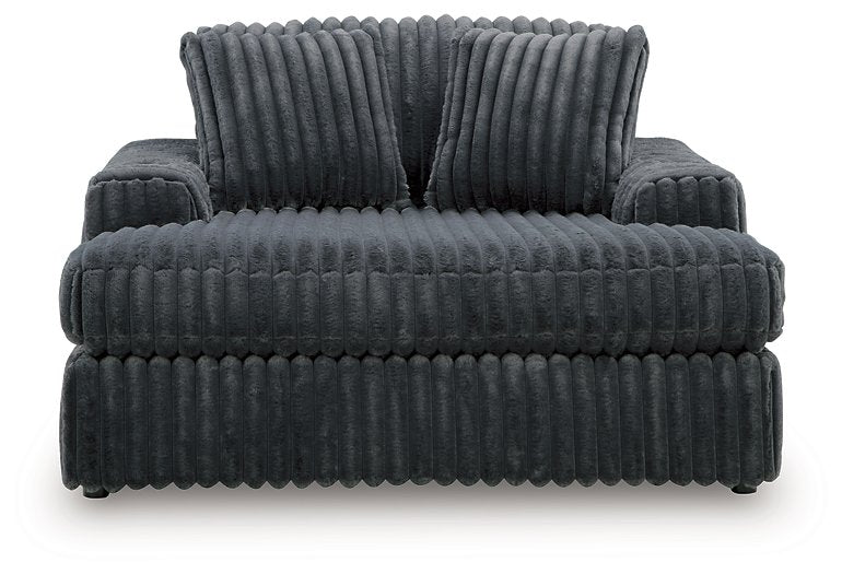 Midnight-Madness Oversized Chaise - Dayton Discount Furniture