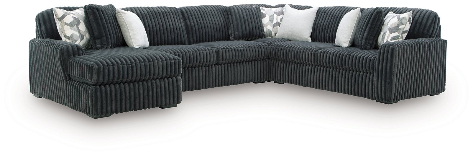 Midnight-Madness Sectional with Chaise - Dayton Discount Furniture