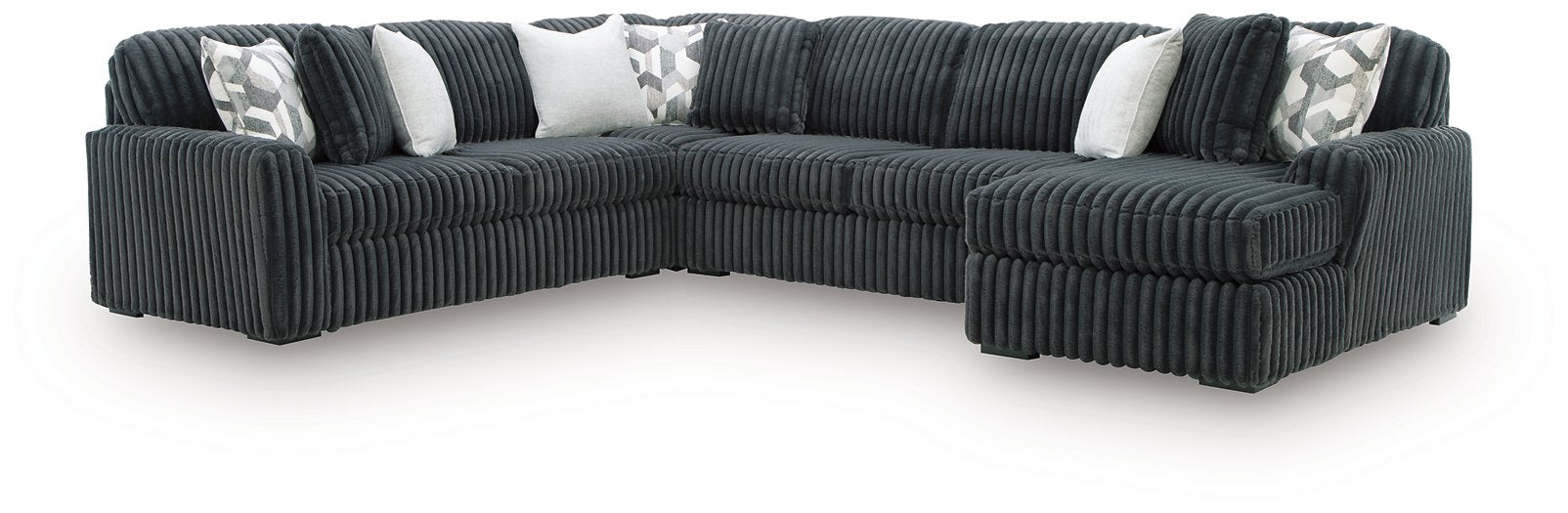 Midnight-Madness Sectional with Chaise - Dayton Discount Furniture