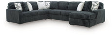 Midnight-Madness Sectional with Chaise - Dayton Discount Furniture