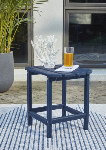 Sundown Treasure End Table Outdoor End Table Ashley Furniture