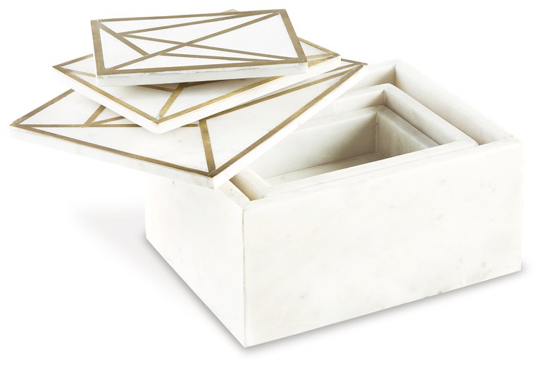 Ackley Box (Set of 3) Box Ashley Furniture