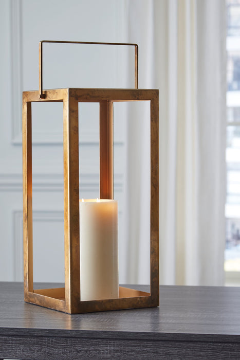 Briana Lantern Candle Holder Ashley Furniture