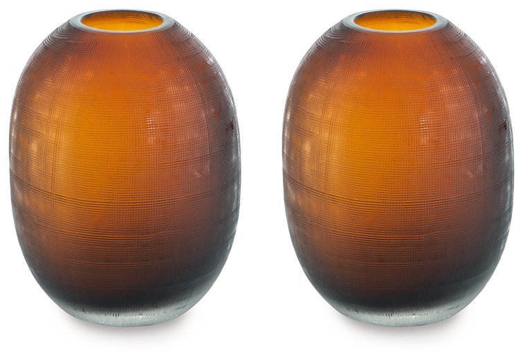 Embersen Vase (Set of 2) Vase Ashley Furniture