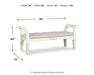 Realyn Accent Bench Bench Ashley Furniture