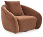 Yahya Swivel Accent Chair - Dayton Discount Furniture