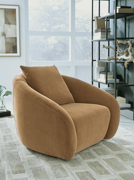 Yahya Swivel Accent Chair - Dayton Discount Furniture
