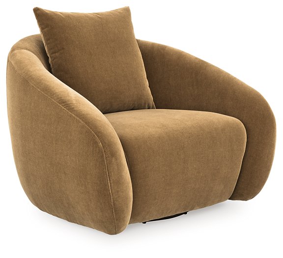 Yahya Swivel Accent Chair - Dayton Discount Furniture