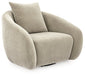 Yahya Swivel Accent Chair - Dayton Discount Furniture