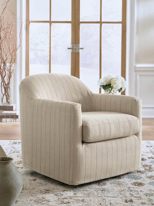 Valwick Swivel Accent Chair - Dayton Discount Furniture