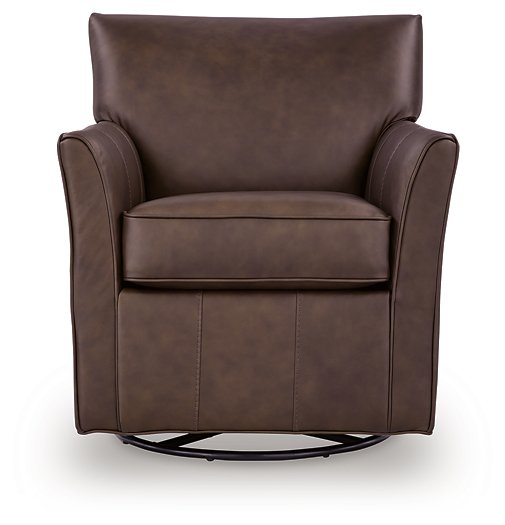Braydunn Swivel Glider Accent Chair - Dayton Discount Furniture