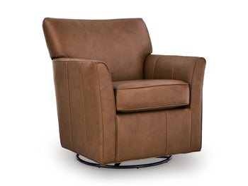 Braydunn Swivel Glider Accent Chair - Dayton Discount Furniture
