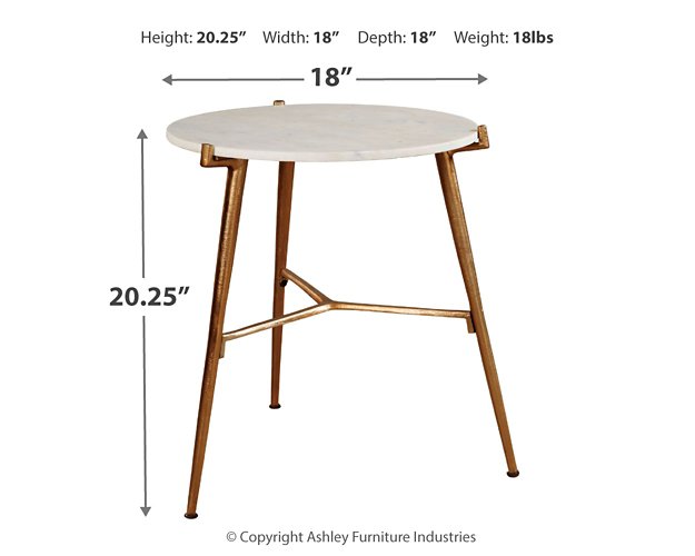 Chadton Accent Table Accent Table Ashley Furniture