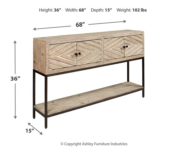 Roanley Sofa/Console Table Console Ashley Furniture