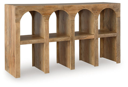Luzmanacy Console Sofa Table - Dayton Discount Furniture
