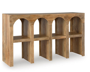 Luzmanacy Console Sofa Table - Dayton Discount Furniture
