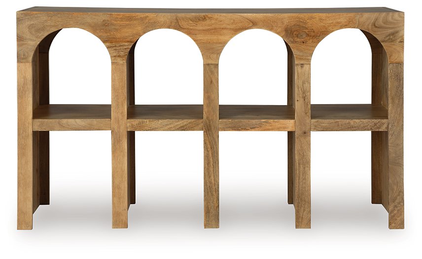 Luzmanacy Console Sofa Table - Dayton Discount Furniture