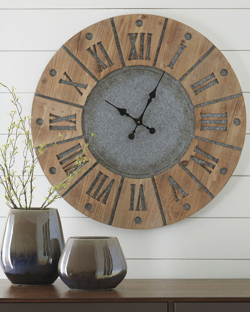 Payson Wall Clock Clock Ashley Furniture