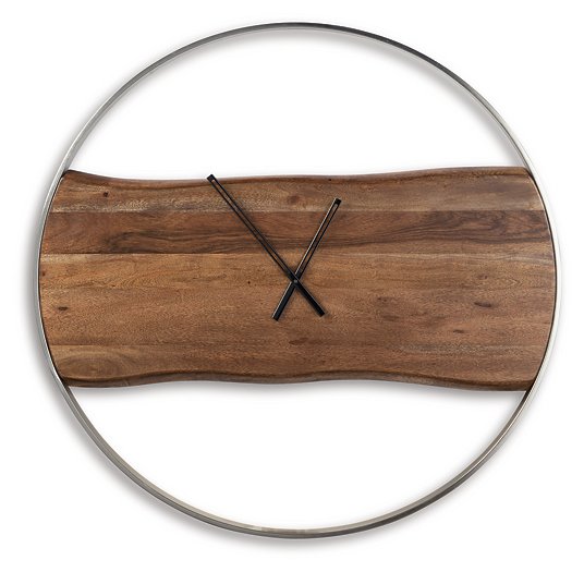 Panchali Wall Clock Clock Ashley Furniture