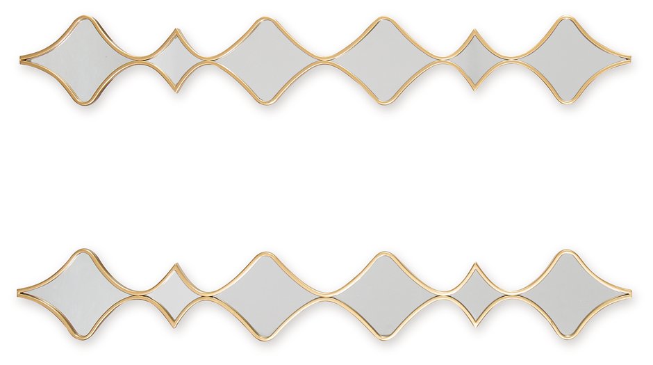 Harriswood Accent Mirror Set (Set of 2) Mirror Ashley Furniture