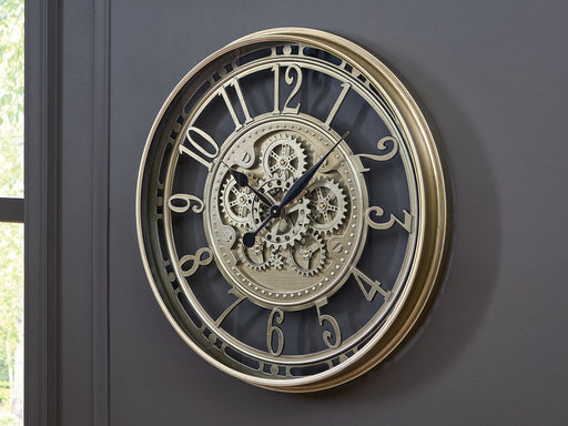 Gilover Wall Clock Clock Ashley Furniture