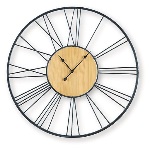 Brockett Wall Clock - Dayton Discount Furniture