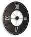 Lytle Wall Clock - Dayton Discount Furniture
