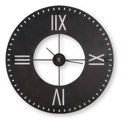 Lytle Wall Clock - Dayton Discount Furniture