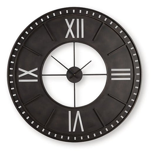 Lytle Wall Clock - Dayton Discount Furniture