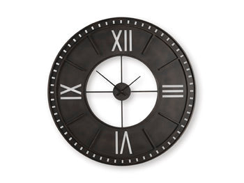 Lytle Wall Clock - Dayton Discount Furniture