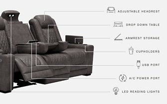 HyllMont Power Reclining Sofa Sofa Ashley Furniture