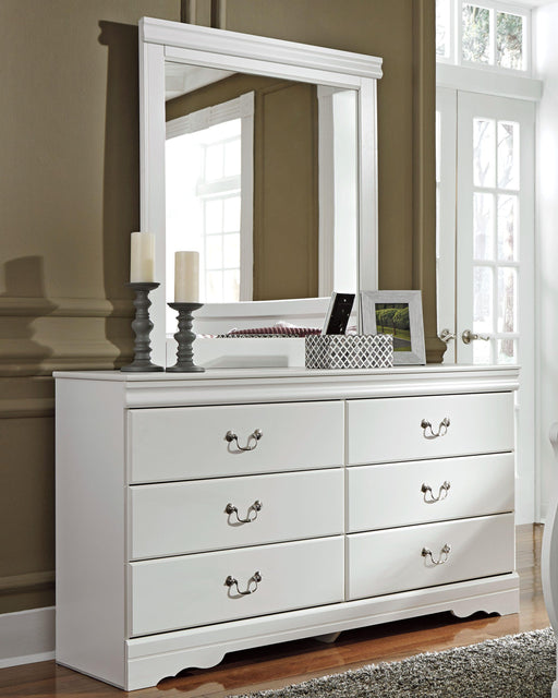 Anarasia Dresser and Mirror - Dayton Discount Furniture