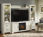 Bellaby 4-Piece Entertainment Center with Electric Fireplace Entertainment Center Ashley Furniture