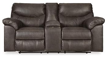 Boxberg Reclining Loveseat with Console Loveseat Ashley Furniture