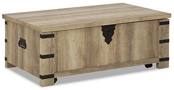 Calaboro Lift-Top Coffee Table Cocktail Table Lift Ashley Furniture