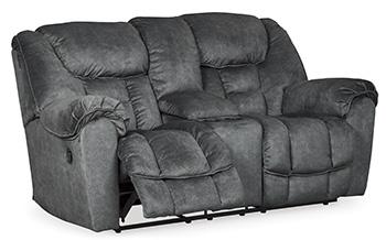 Capehorn Reclining Loveseat with Console Loveseat Ashley Furniture