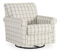 Davinca Swivel Glider Accent Chair Chair Ashley Furniture