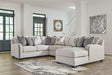 Dellara Sectional with Chaise Sectional Ashley Furniture